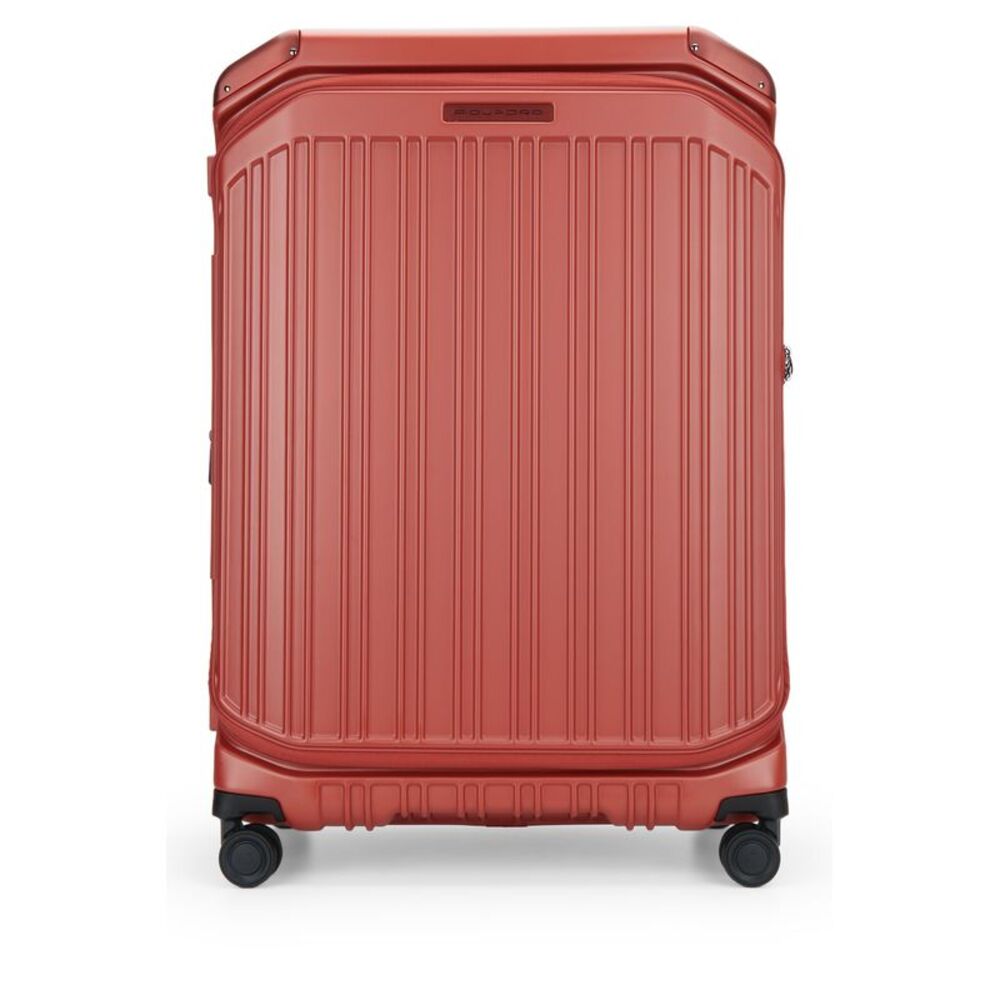 Piquadro Men Trolley Medio Front_Middle Open 4 Ruote Polic_Esp
